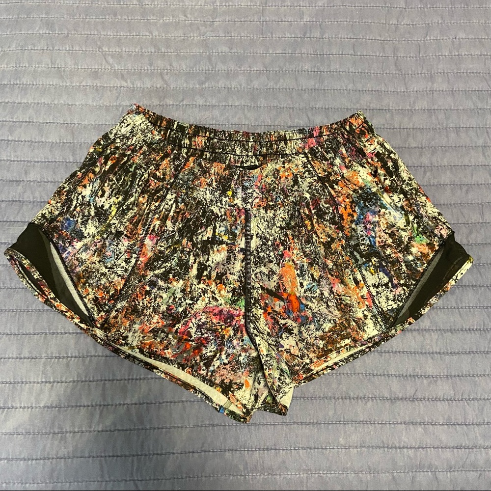 lululemon Low Rised Lined Shorts